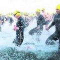 Der Kulki sch?umt: 1200 Athleten zieht der Kult-Triathlon wieder in seinen Bann. Foto Chr. Nitsche